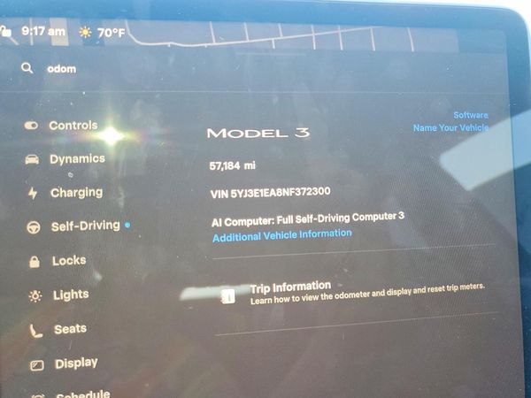 2022 TESLA MODEL 3