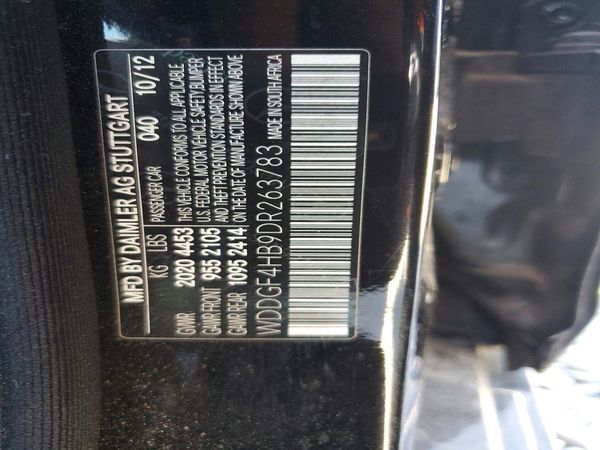 2013 MERCEDES-BENZ C C250