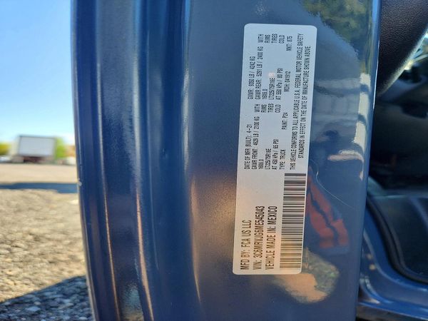 2021 RAM PROMASTER 3500 — VINS