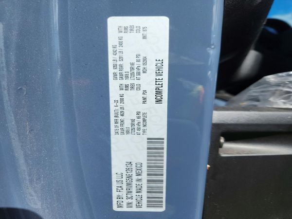 2022 RAM PROMASTER 3500 3500 — VINS
