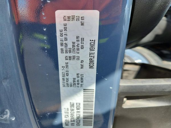 2022 RAM PROMASTER 3500 — VINS