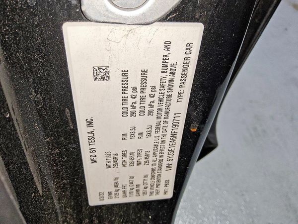 2022 TESLA MODEL 3