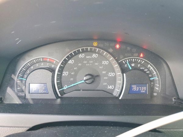 2012 TOYOTA CAMRY — ODOM
