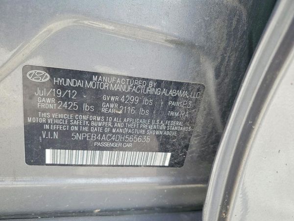 2013 HYUNDAI SONATA GLS/ GLS Popular