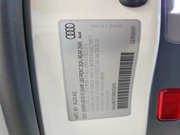 2021 AUDI A5 quattro