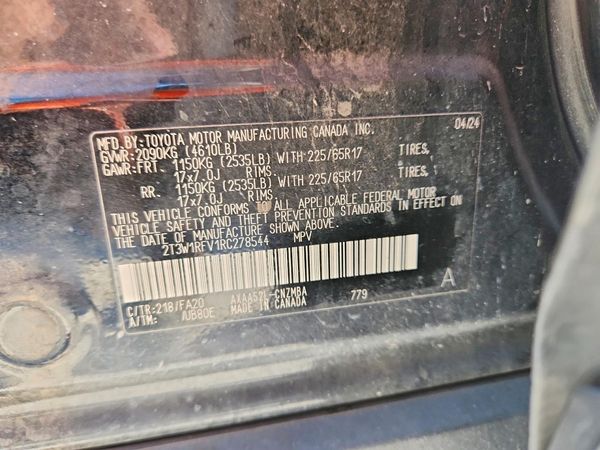 2024 TOYOTA RAV4