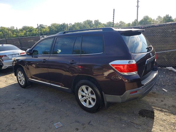 2012 TOYOTA HIGHLANDER Base/Hybrid — DSRA