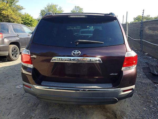 2012 TOYOTA HIGHLANDER Base/Hybrid — DIRR