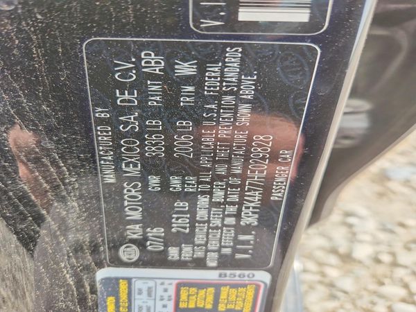 2017 KIA FORTE LX Base