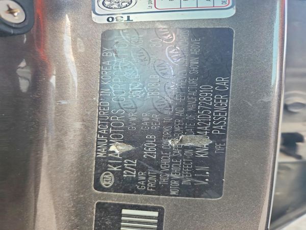 2013 KIA FORTE EX
