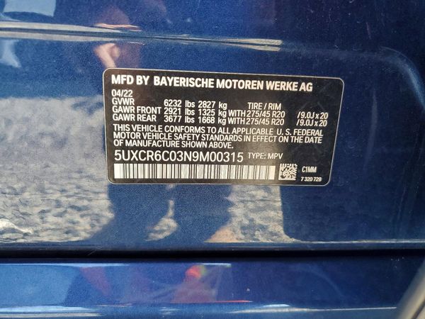 2022 BMW X5