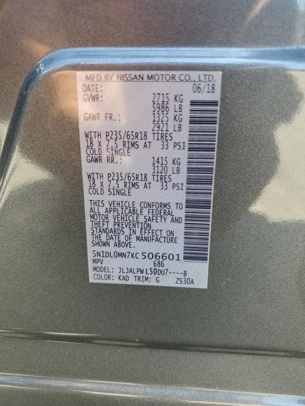2019 INFINITI QX60