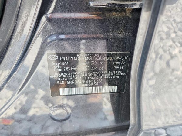 2020 HYUNDAI ELANTRA
