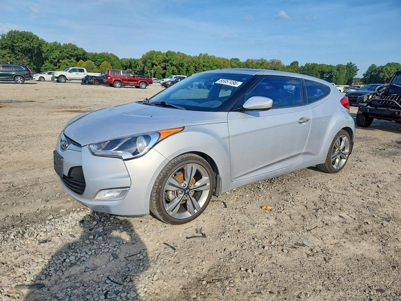 2017 HYUNDAI VELOSTER — Front 3/4
