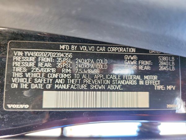 2013 VOLVO XC60