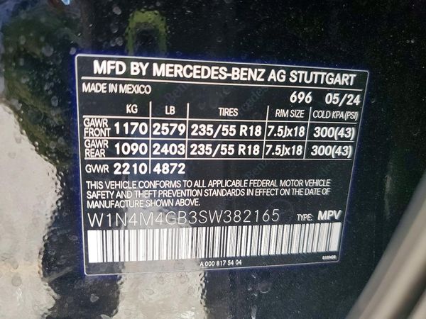 2025 MERCEDES-BENZ GLB GLB250