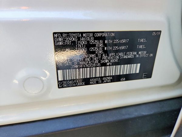 2019 TOYOTA RAV4