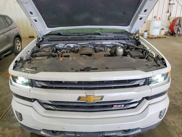 2017 CHEVROLET SILVERADO LTZ — Engine bay