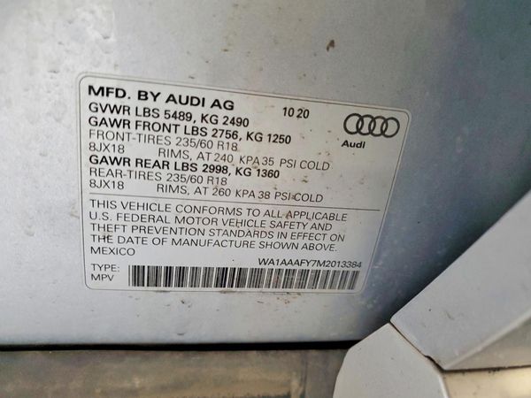 2021 AUDI Q5 quattro Premium