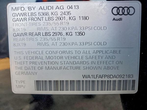 2013 AUDI Q5 Premium Plus