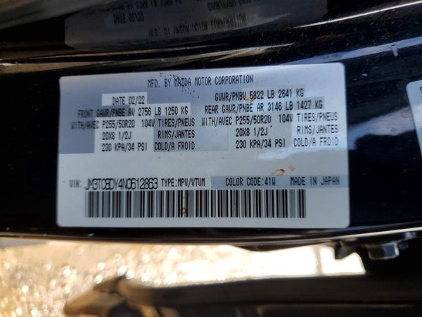 2022 MAZDA CX-9