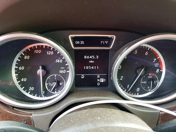 2012 MERCEDES-BENZ ML ML350 4-MATIC