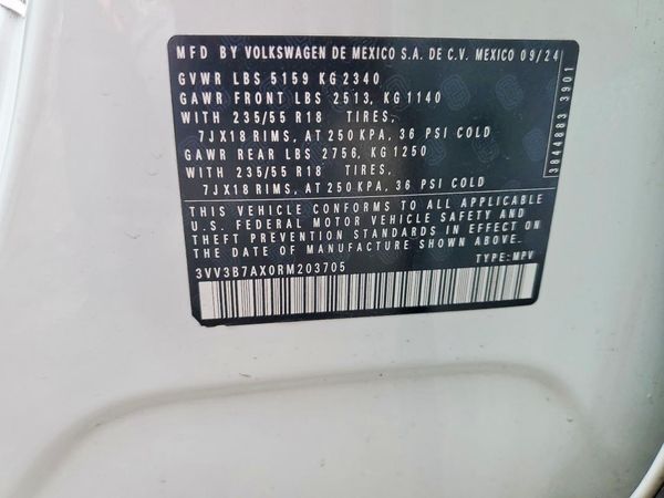 2024 VOLKSWAGEN TIGUAN