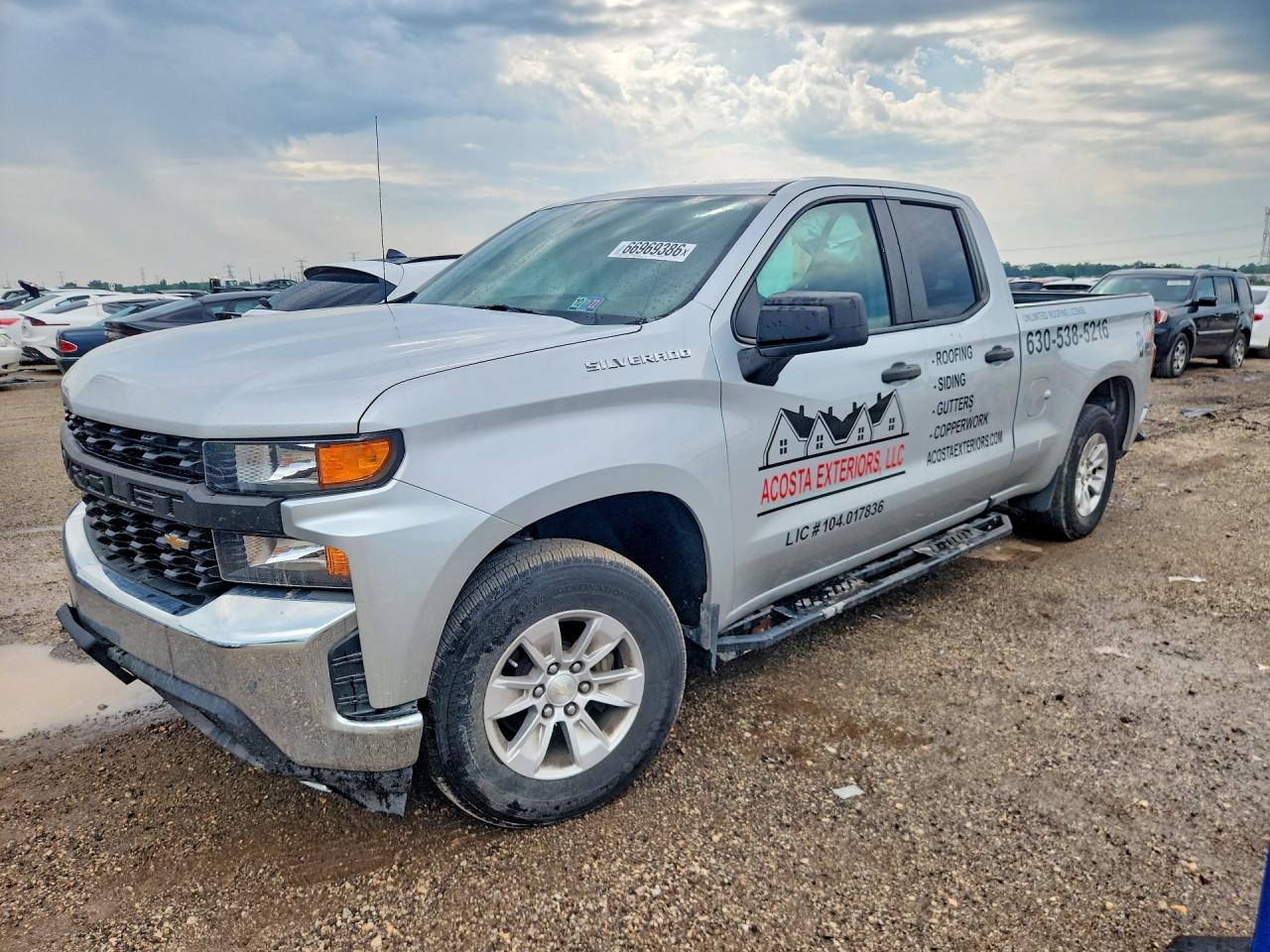 2019 CHEVROLET SILVERADO Work Truck — Front 3/4