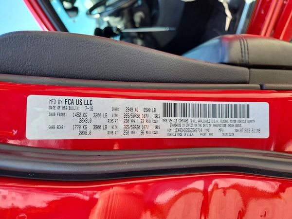 2016 DODGE DURANGO Limited