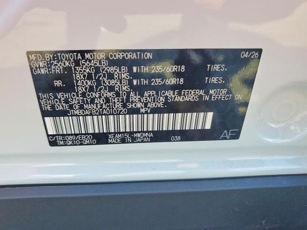 2026 TOYOTA BZ