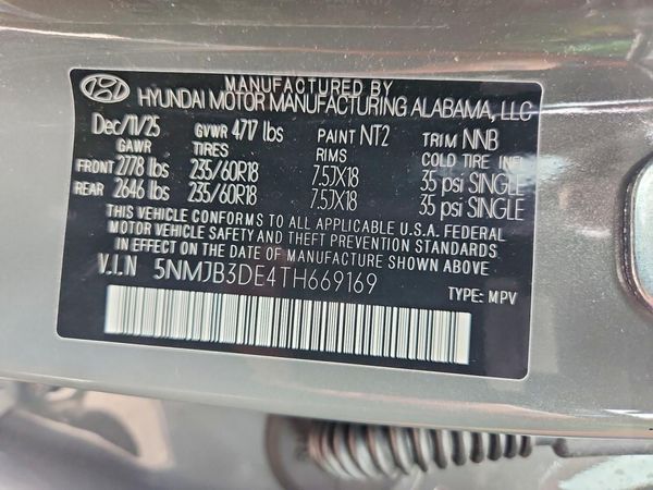 2026 HYUNDAI TUCSON SEL, SEL Plus