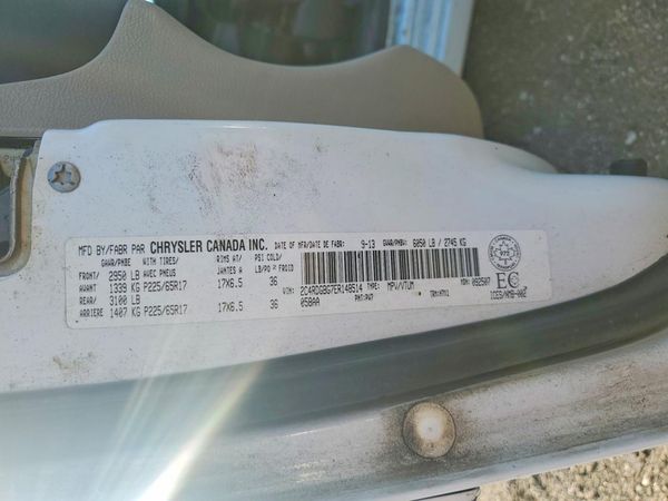2014 DODGE GRAND CARAVAN SE