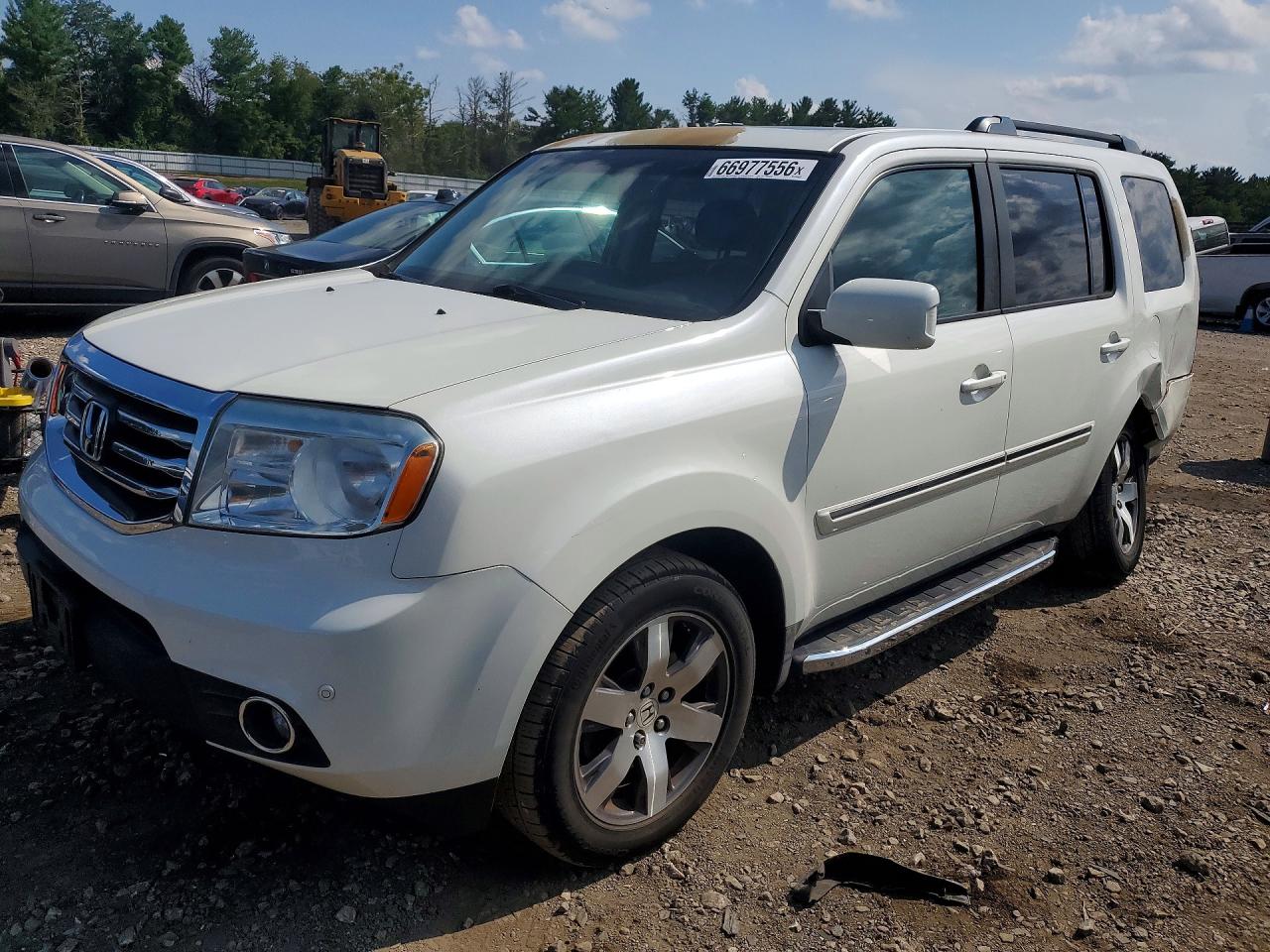 2012 HONDA PILOT TOURING — Front 3/4