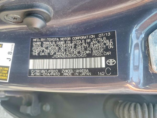 2013 TOYOTA PRIUS