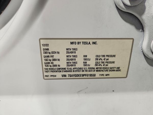 2023 TESLA MODEL Y