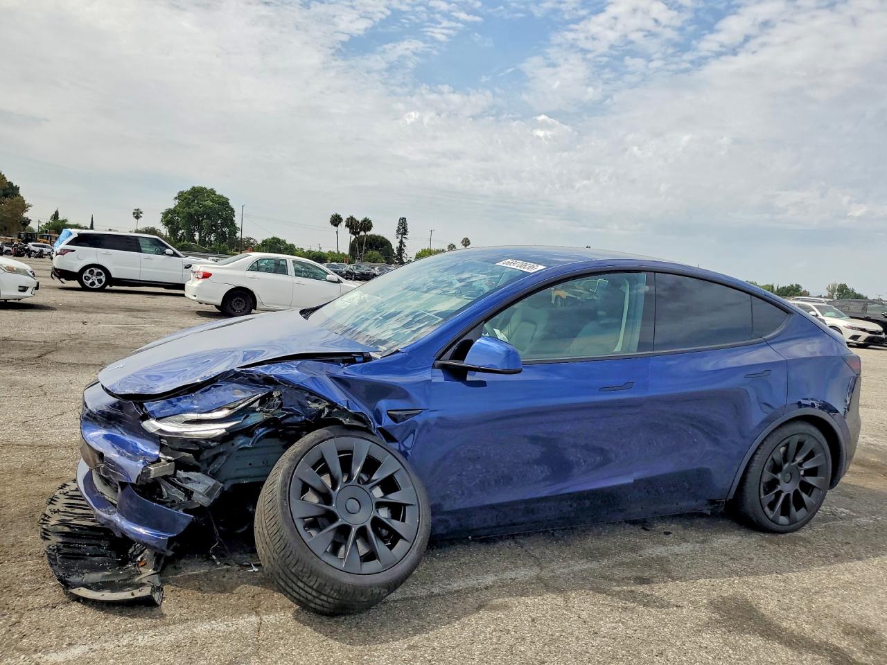 2021 TESLA MODEL Y — Front 3/4