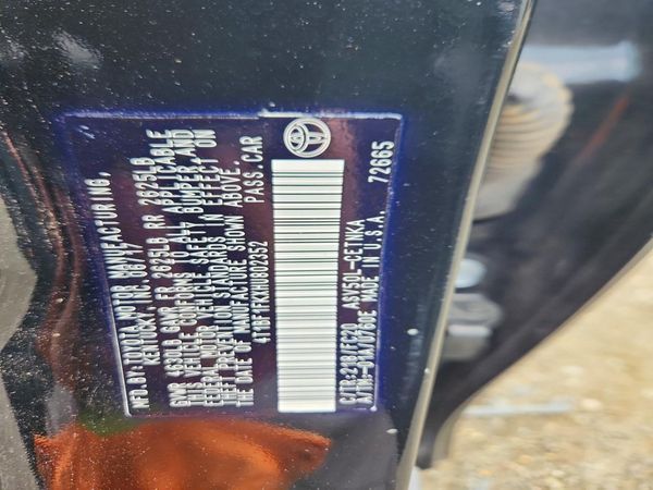 2017 TOYOTA CAMRY LE/SE/XLE/XSE — VINS