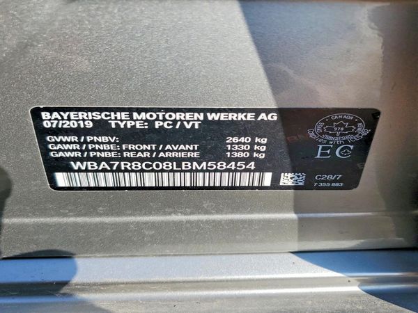 2020 BMW 750