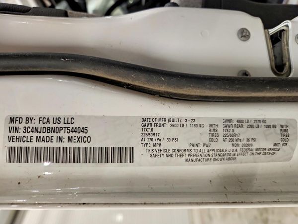 2023 JEEP COMPASS North, Latitude