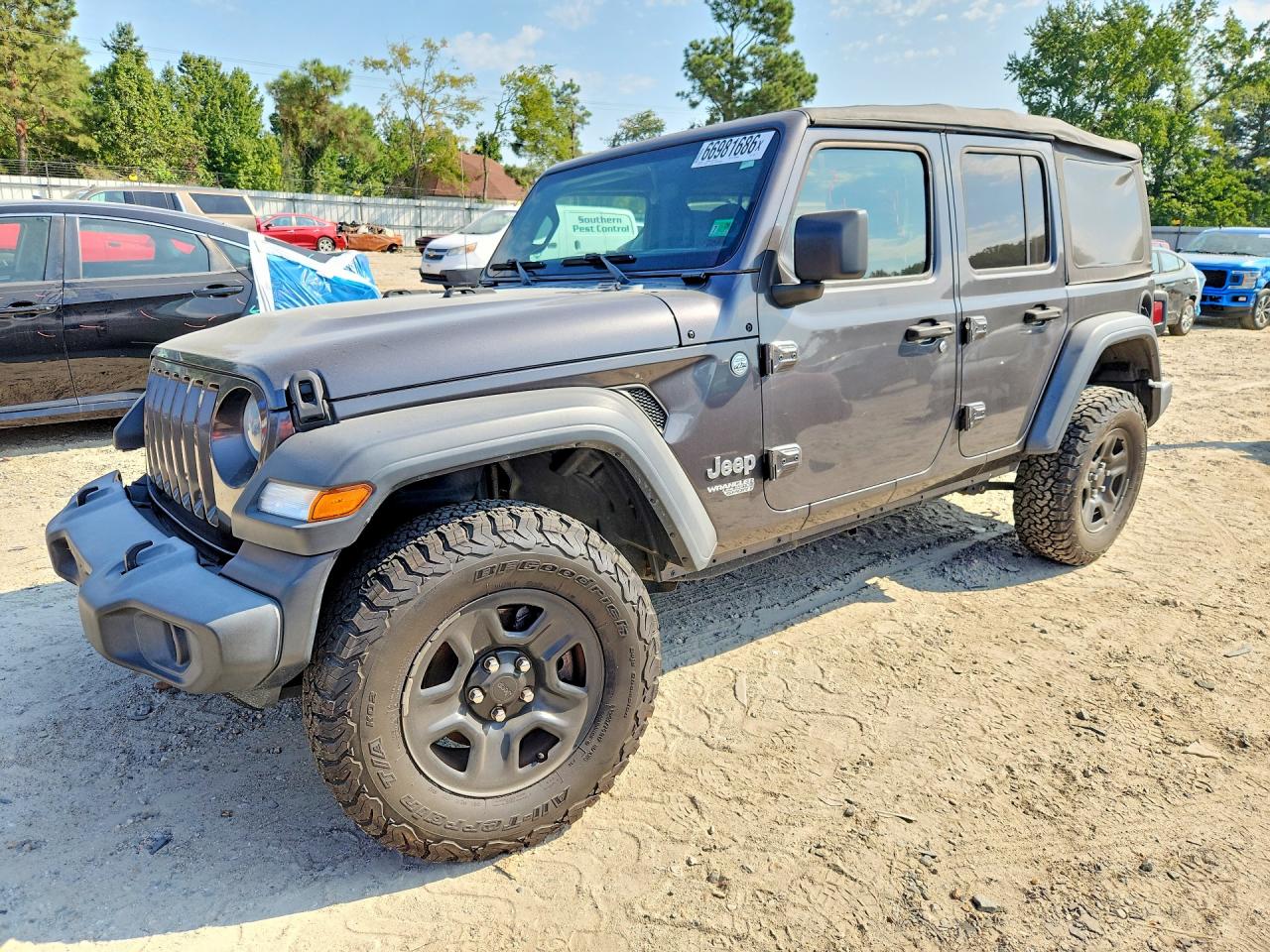 2018 JEEP WRANGLER UNLIMITED Unlimited Sport — Front 3/4