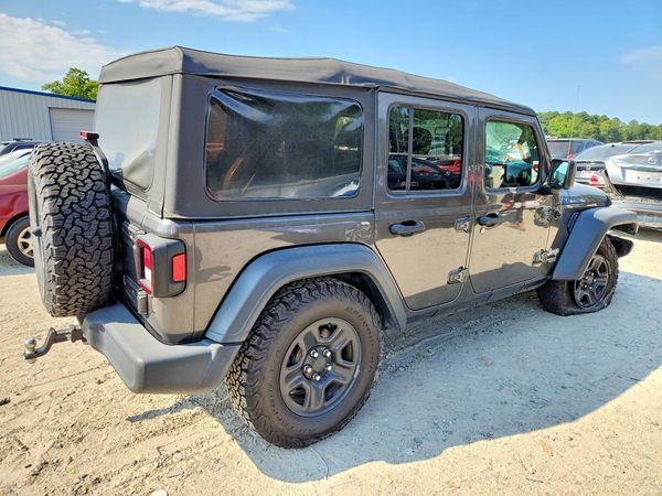 2018 JEEP WRANGLER UNLIMITED Unlimited Sport — PSRA