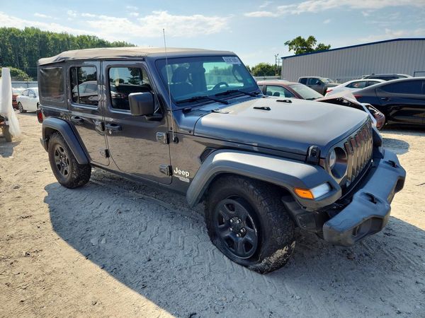 2018 JEEP WRANGLER UNLIMITED Unlimited Sport — Passenger 3/4