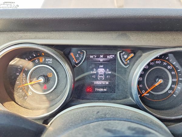 2018 JEEP WRANGLER UNLIMITED Unlimited Sport — ODOM