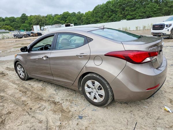 2016 HYUNDAI ELANTRA — DSRA