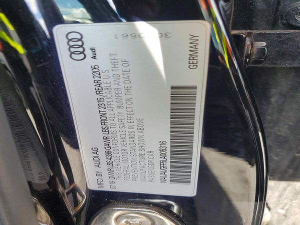 2020 AUDI A3 Premium