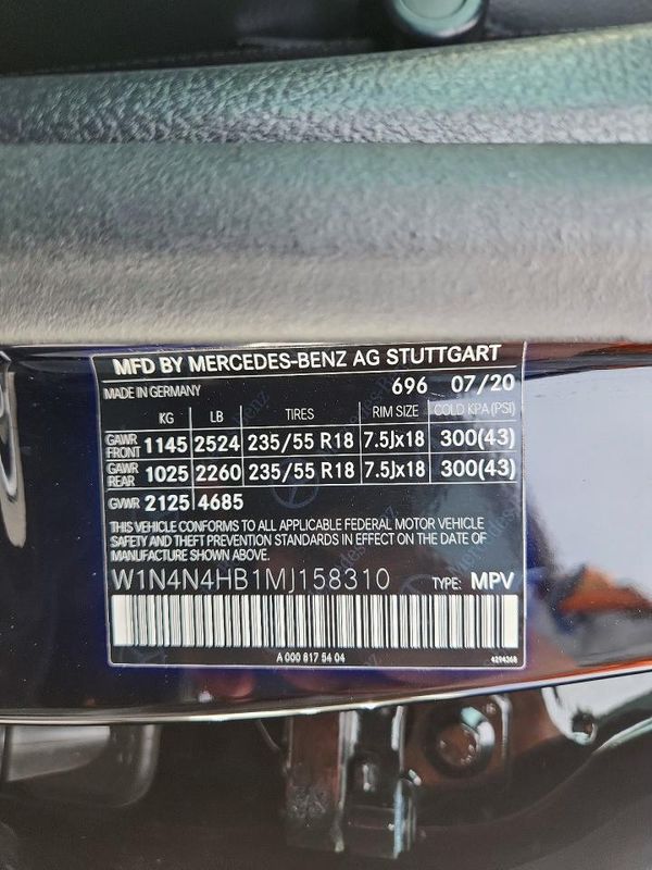 2021 MERCEDES-BENZ GLA