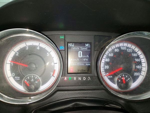 2019 DODGE GRAND CARAVAN GT — ODOM