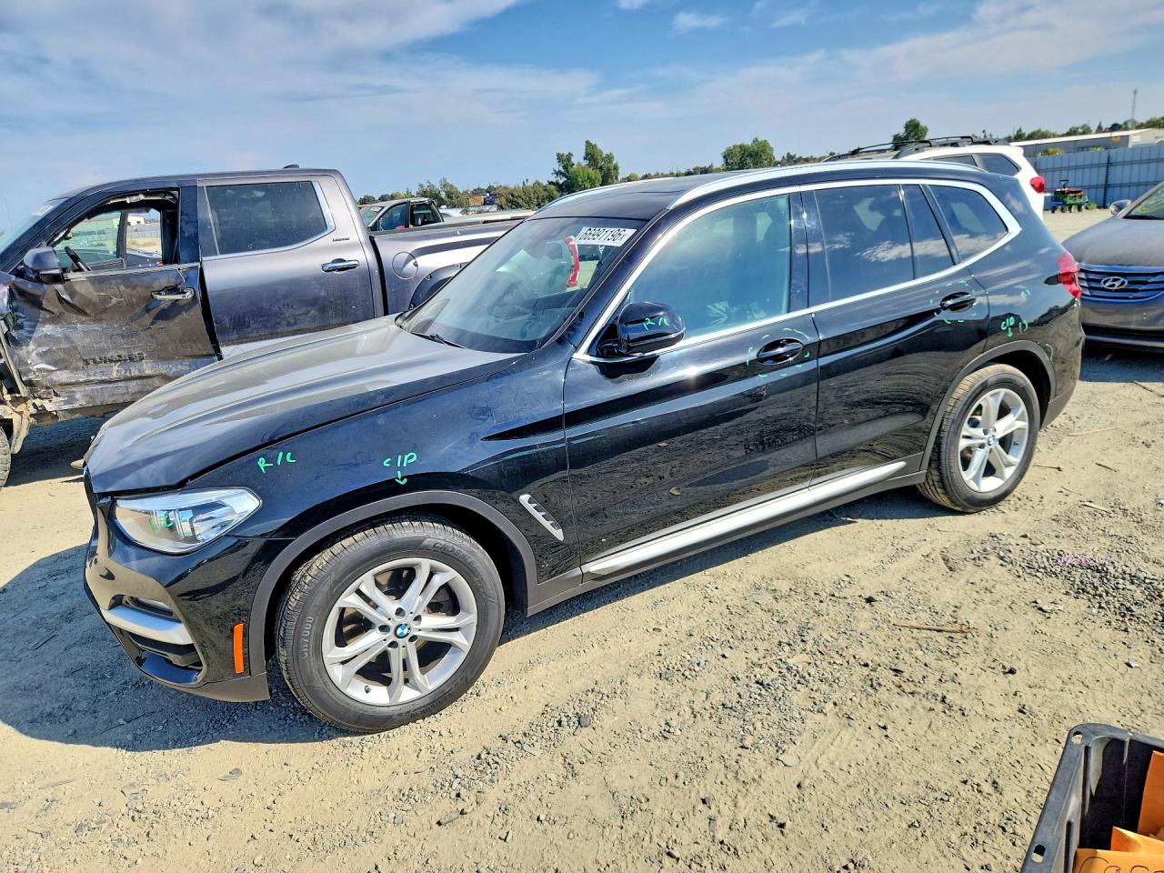 2020 BMW X3 sDrive30i — Front 3/4