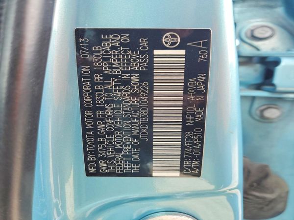 2013 TOYOTA PRIUS