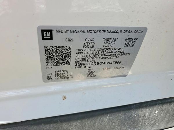 2021 CHEVROLET BLAZER 2LT